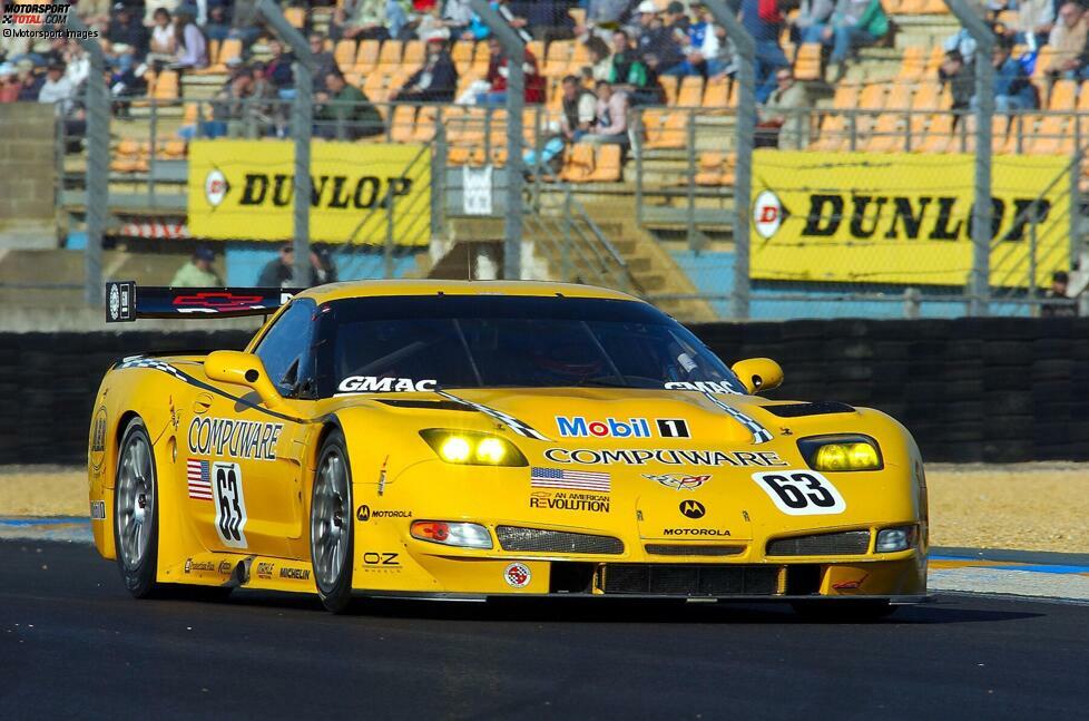 2004, Klasse LMGTS, Corvette C5-R: #63 Ron Fellows/Johnny O'Connell/Max Papis P2; #64 Oliver Gavin/Olivier Beretta/Jan Magnussen P1