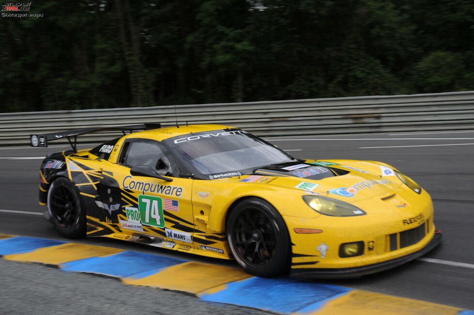 2012, Klasse LMGTE Pro, Corvette C6.R: #73 Antonio Garcia/Jan Magnussen/Jordan Taylor P4; #74 Oliver Gavin/Richard Westbrook/Tommy Milner NC