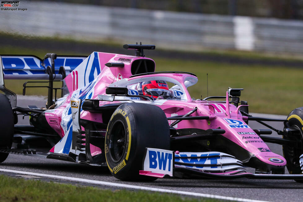 Sergio Perez (2): Sagt, dass er ohne das Safety-Car eine bessere Chance gehabt hätte, Ricciardo noch von P3 zu verdrängen. So zum zweiten Mal in Folge P4. Die 1 verhindert zudem das mit P9 durchschnittliche Qualifying, das allerdings auch das Team etwas vermasselt hat. Wir hoffen, dass er für 2021 noch ein Cockpit findet!