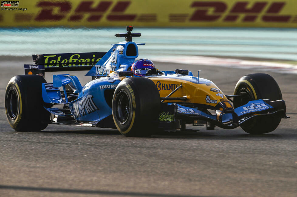 Fernando Alonso im Renault R25