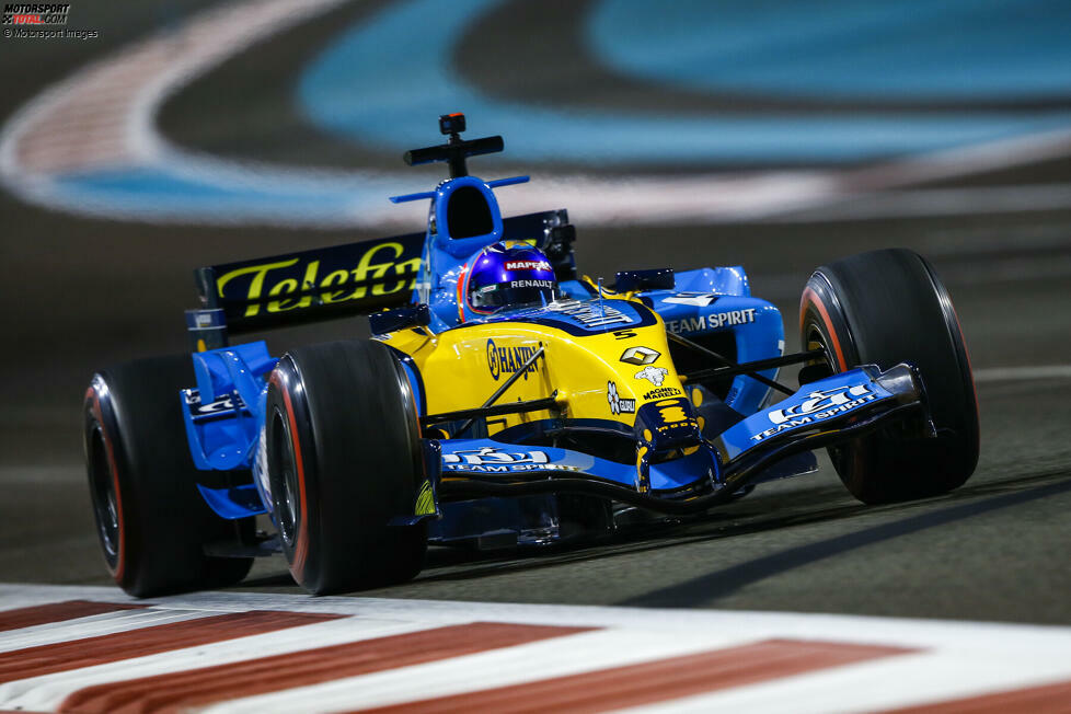 Fernando Alonso im Renault R25