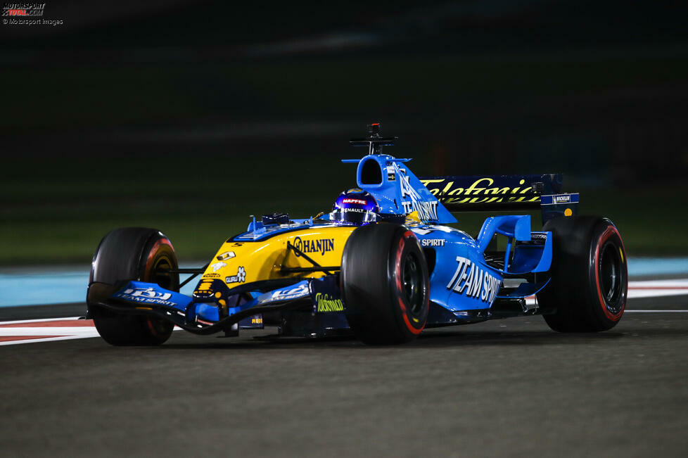 Fernando Alonso im Renault R25