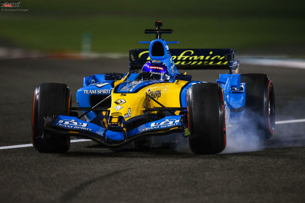 Fernando Alonso im Renault R25