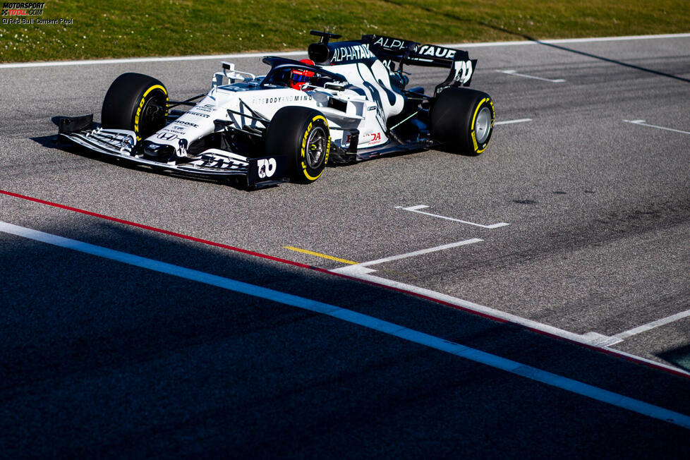 Die ersten Fahrbilder des AlphaTauri AT01 in Misano