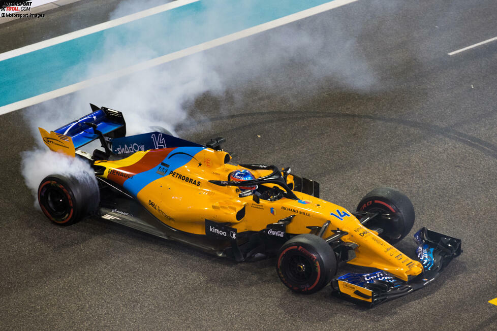 Nach vier frustrierenden Saisons bei McLaren, in denen sich Fernando Alonso ebenso wie zuvor bei Ferrari seinen Traum von WM-Titel Nummer 3 nicht erfüllen kann, beendet der Spanier seine lange Karriere in der Formel 1 - vorläufig wie er betont.