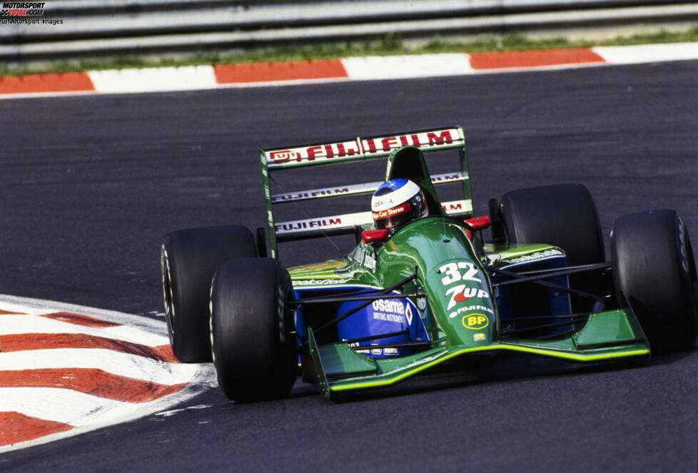 Top: Michael Schumacher. 1991 in Spa springt er ein bei Jordan für Betrand Gachot, der im Gefängnis sitzt. Schumacher überzeugt mit Startplatz sieben, fällt aus im Rennen - und wird sofort von Benetton verpflichtet, wo er 1994 erster deutscher Formel-1-Weltmeister wird.