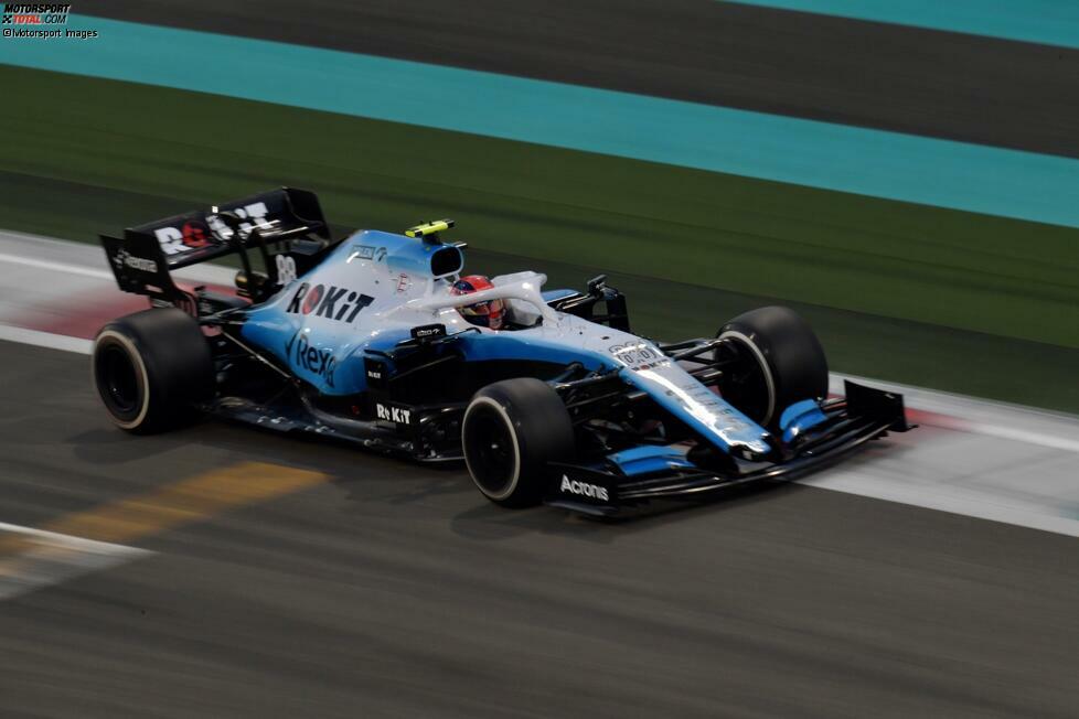 Letztes Formel-1-Rennen: Abu Dhabi 2019. Ergebnis: P19