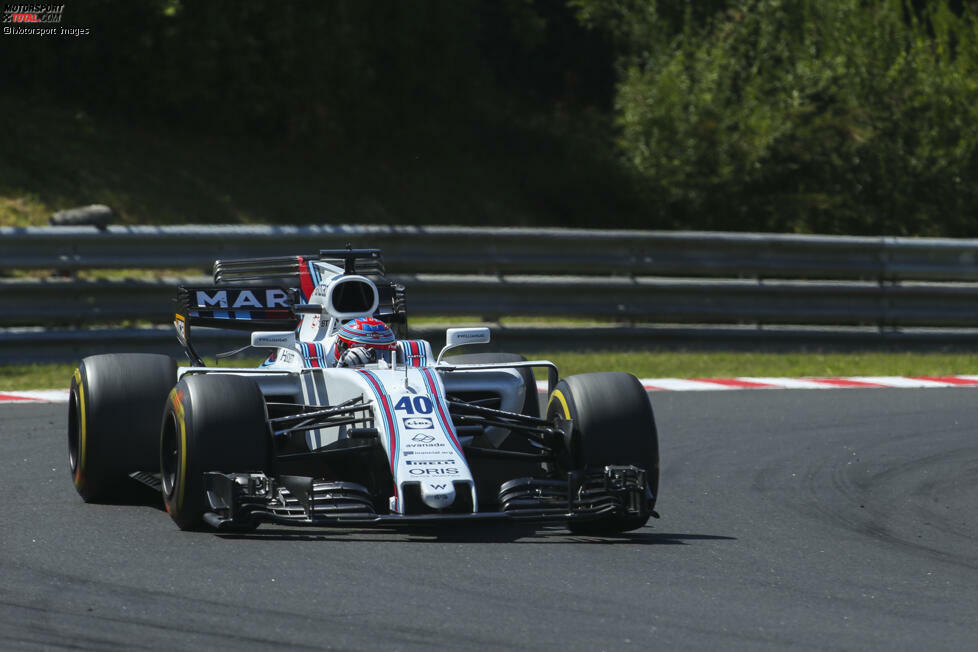 Letzter Formel-1-Einsatz: Budapest 2017, in Vertretung von Williams-Stammfahrer Felipe Massa, der sich unwohl fühlte. Ergebnis: Ausfall