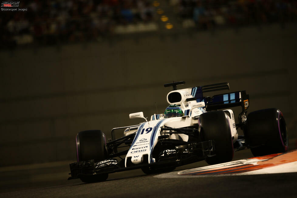 Letztes Formel-1-Rennen: Abu Dhabi 2017. Ergebnis: P10