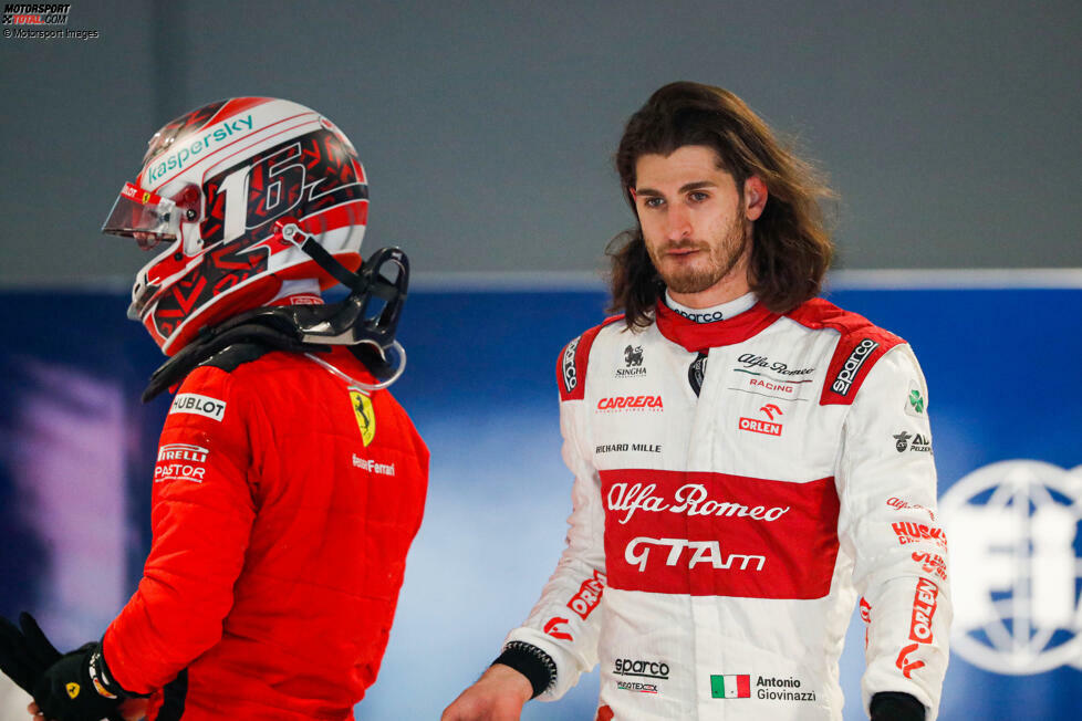 Antonio Giovinazzi (2020, rechts im Bild: Alfa Romeo)