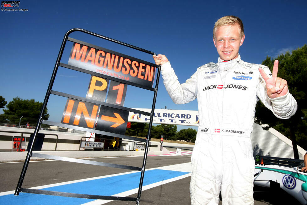 Kevin Magnussen (2010 noch in der Formel 3)