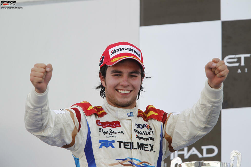 Sergio Perez (2010 noch in der GP2)