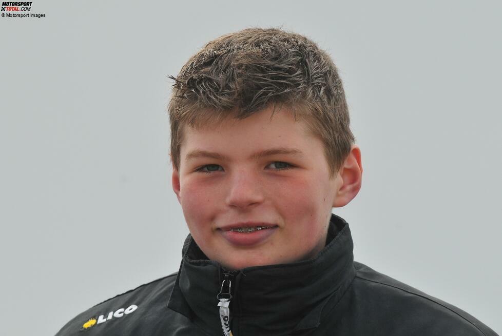Max Verstappen (2010 noch im Kartsport)