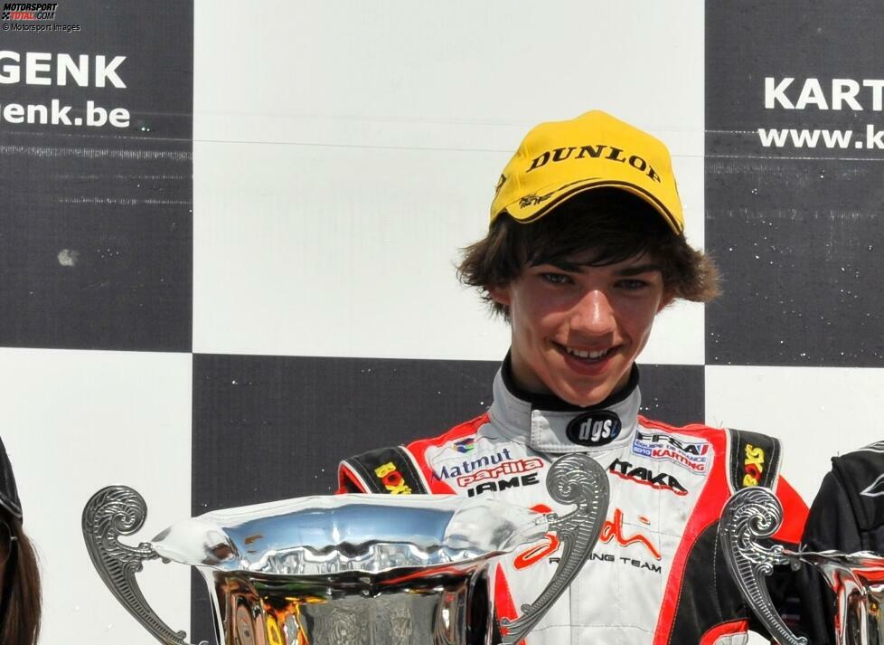 Pierre Gasly (2010 noch im Kartsport)