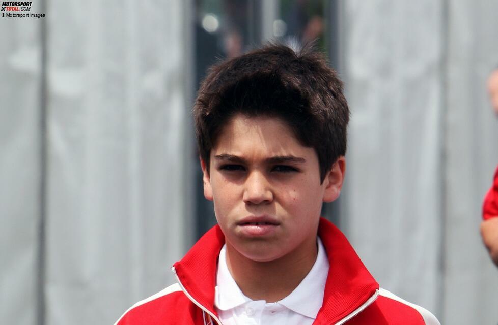 Lance Stroll (2010 noch im Kartsport)