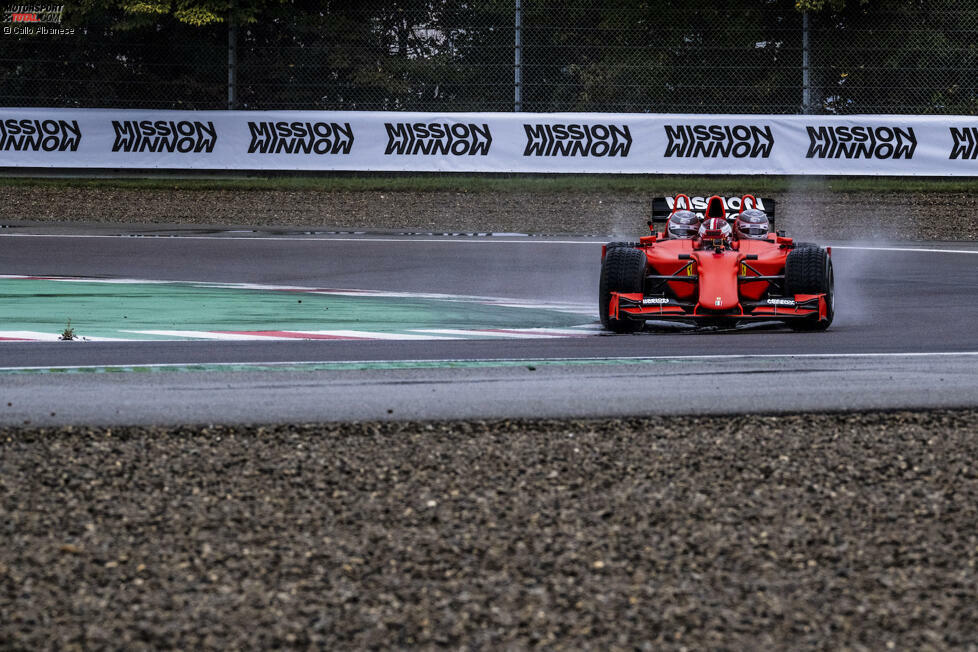 Der Ferrari-Dreisitzer in Fiorano