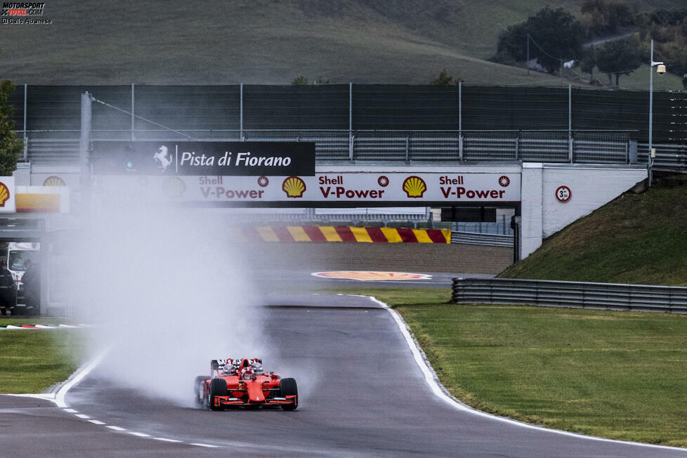 Der Ferrari-Dreisitzer in Fiorano