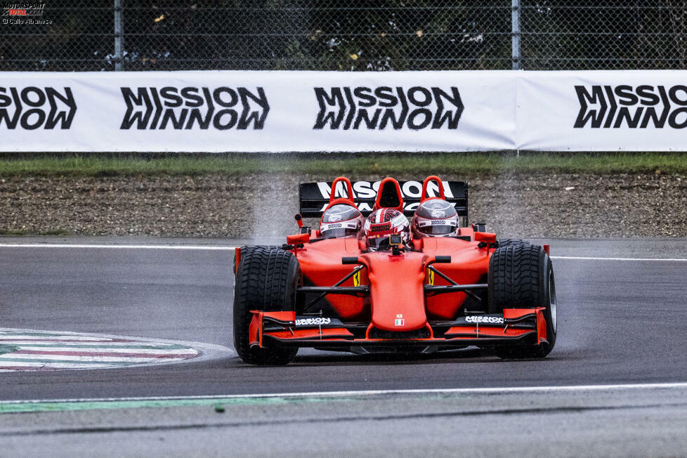 Der Ferrari-Dreisitzer in Fiorano