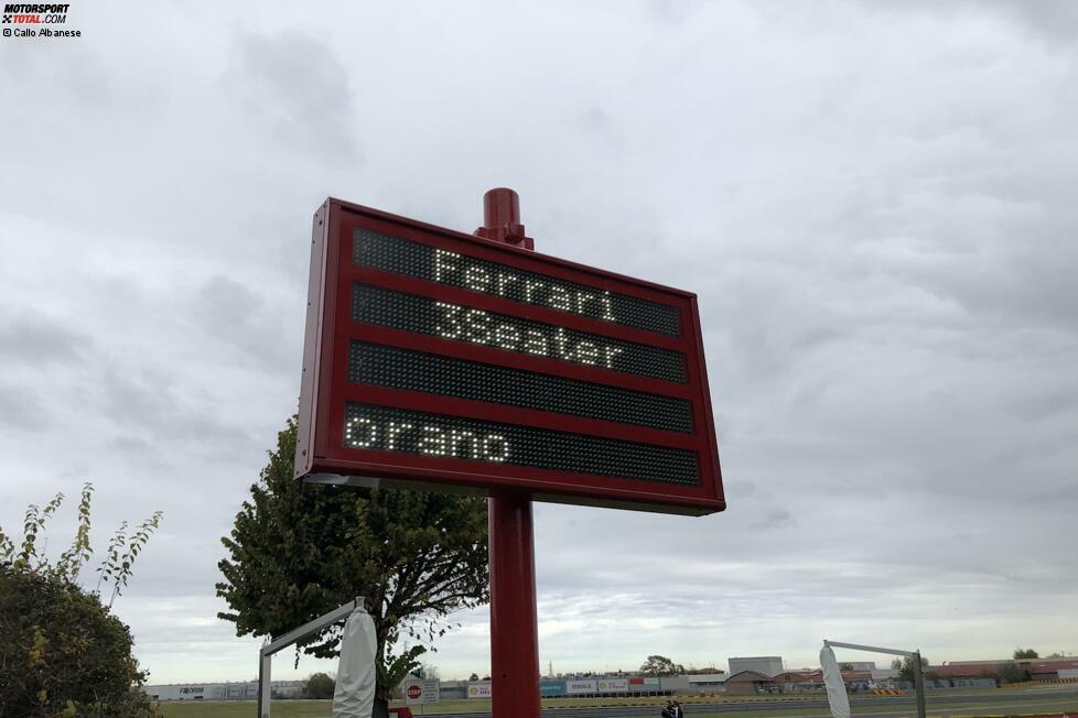 Fiorano ist reserviert für den Ferrari-Dreisitzer