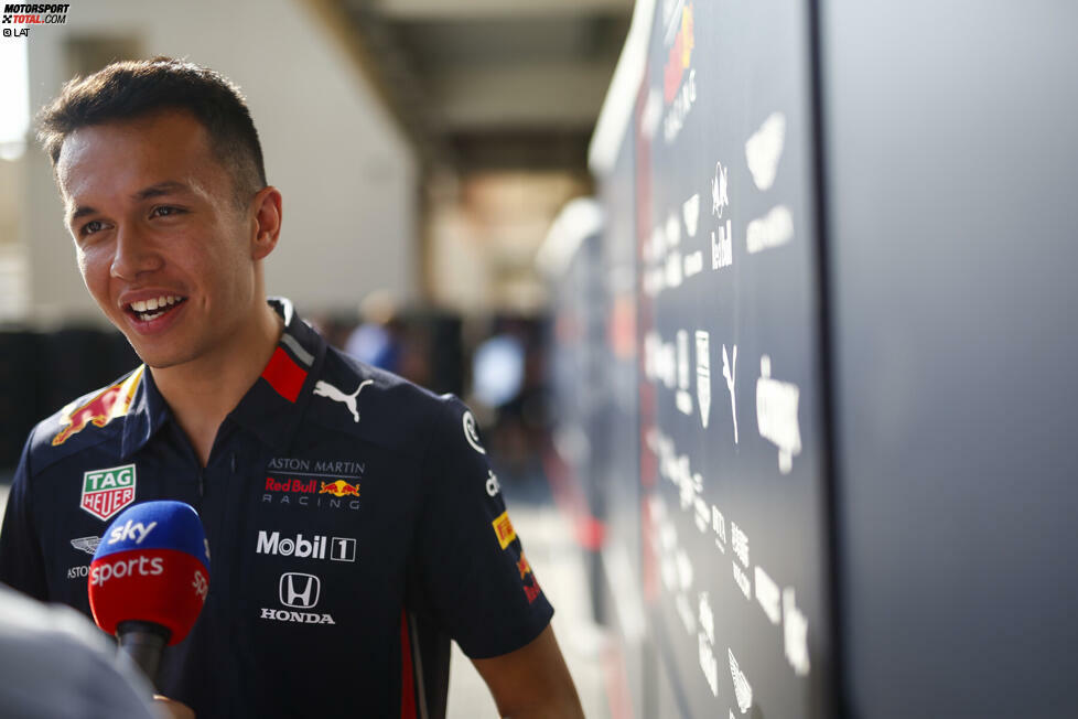 #16: Alexander Albon (Red Bull) - 570.000 Follower. In unserem Ranking schneidet der unter thailändischer Fahne antretende Albon im Vergleich zu seinen Kollegen aus dem Red-Bull-Kader am schlechtesten ab. Aber: Er ist der erste Fahrer in unserer 