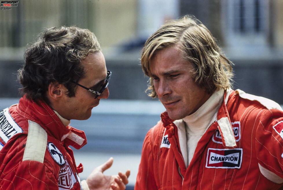 Der Österreicher wird 1975 und 1977 Weltmeister und verliert den Titel 1976 nur um einen Punkt gegen James Hunt - und das trotz seines Horrorunfalls auf dem Nürburgring, der ihm fast das Leben kostet. Ferraris Fünferpack (weiterer Titel 1979) verhindert 1978 Lotus.