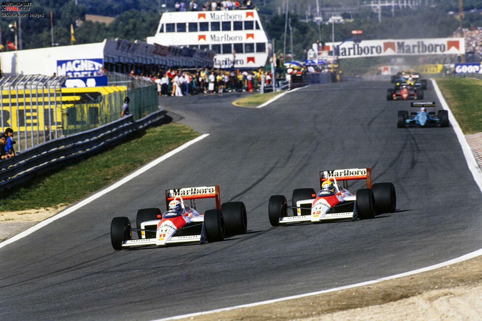 McLaren - 4 Titel (1988-1991): Die Saison 1988 ist legendär. Ayrton Senna und Alain Prost schaffen beinahe das Kunststück, alle Rennen einer Saison zu gewinnen - wäre da nicht Monza dazwischengekommen. Beide teilen sich in den beiden gemeinsamen Jahren je einen Titel.
