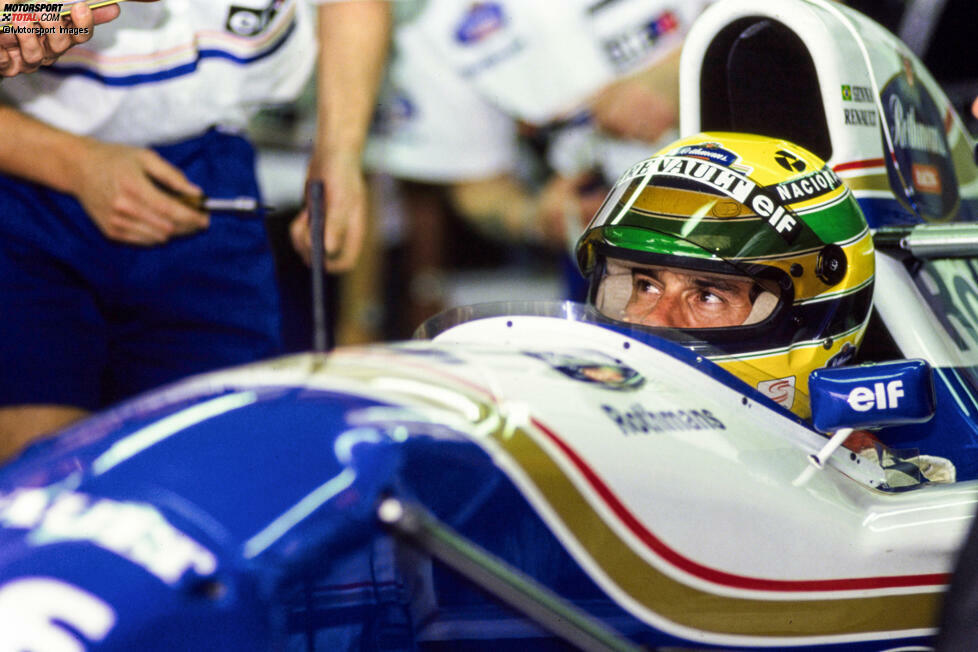 1994 soll es noch einmal aufwärts gehen: Williams verpflichtet Superstar Ayrton Senna, doch bereits beim dritten Rennen verunglückt der Brasilianer tödlich. Während Schumacher Weltmeister wird, liegt Williams trotzdem bei den Teams vorne. Bis 1997 holt der Rennstall fünf Teamtitel in sechs Jahren.