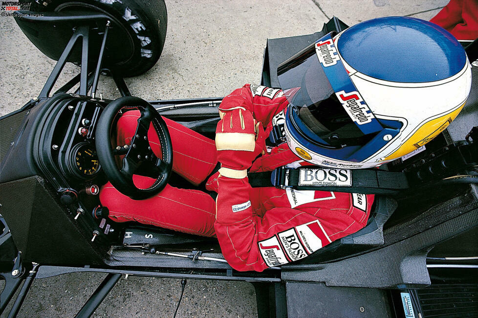 ... McLaren mit dem Modell MP4-2C von 1986 weiterhin auf eine Ledereinfassung setzt. Doch deren Tage sind nun endgültig gezählt.