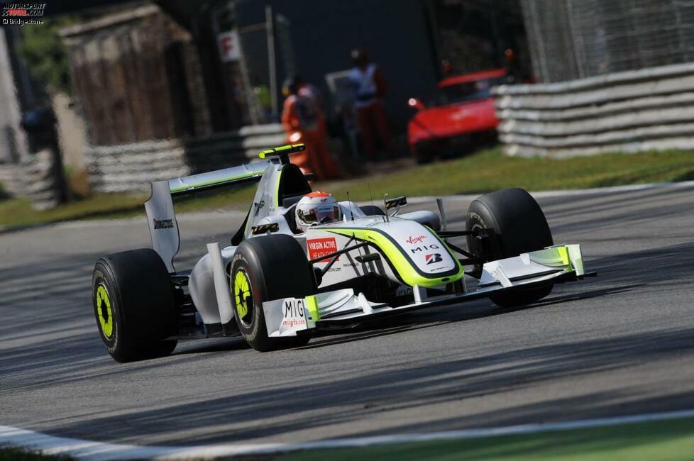 10. Brawn - Letzter Sieg: Großer Preis von Italien 2009 mit Rubens Barrichello