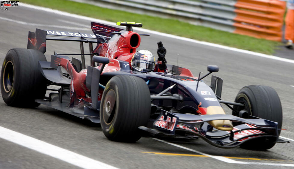 12. Toro Rosso - Letzter Sieg: Großer Preis von Italien 2008 mit Sebastian Vettel