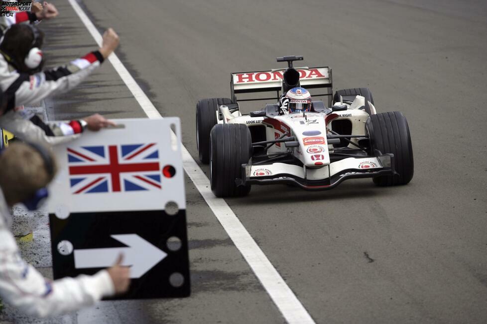 14. Honda - Letzter Sieg: Großer Preis von Ungarn 2006 mit Jenson Button