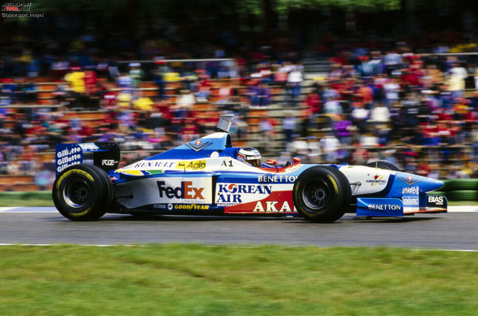 17. Benetton - Letzter Sieg: Großer Preis von Deutschland 1997 mit Gerhard Berger