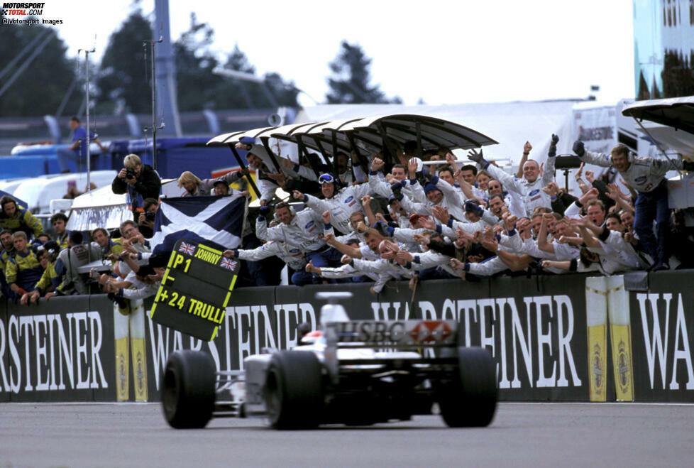 16. Stewart - Letzter Sieg: Großer Preis von Europa 1999 mit Johnny Herbert