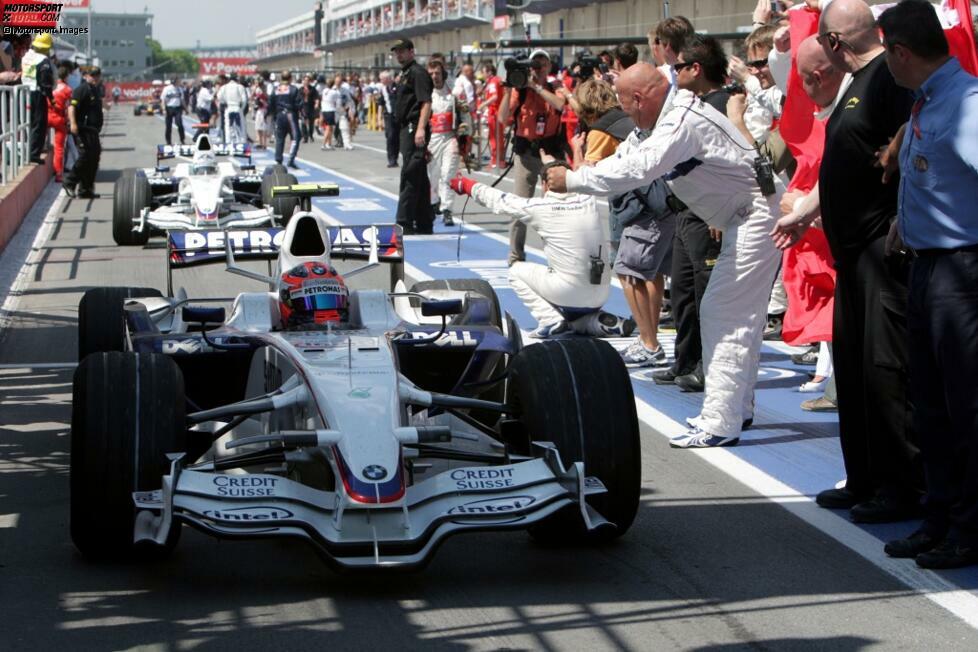 13. BMW-Sauber - Letzter Sieg: Großer Preis von Kanada 2008 mit Robert Kubica