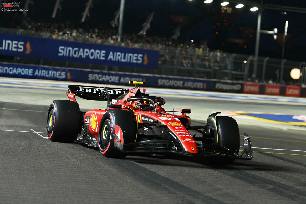 1. Ferrari - Letzter Sieg: Großer Preis von Singapur 2023 mit Carlos Sainz
