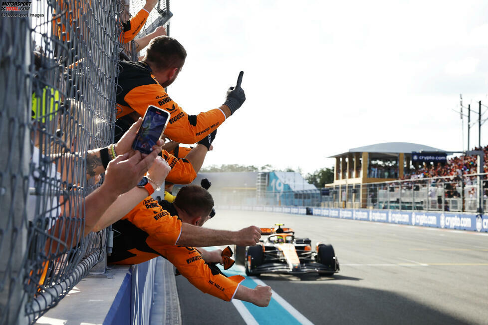2. McLaren - Letzter Sieg: Großer Preis von Miami 2024 mit Lando Norris