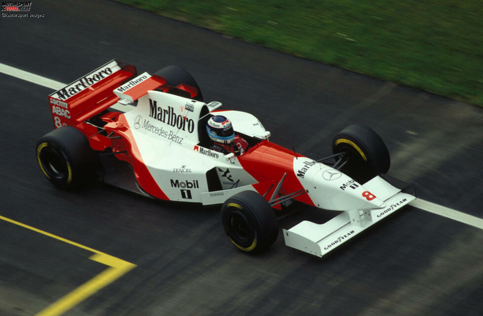 1995 beginnt eine neue Partnerschaft mit Mercedes. Und dann stellt sich auch der gewünschte Erfolg wieder ein: 1998 und 1999 wird Häkkinen Formel-1-Weltmeister mit McLaren-Mercedes.