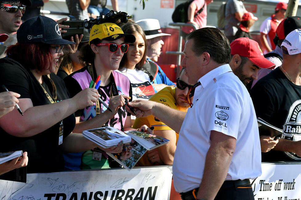 McLaren-Boss Zak Brown wiederum ging 