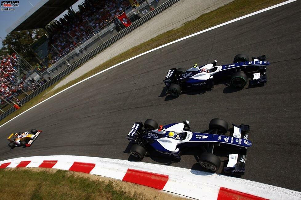 Da in Monza ein Großteil einer Runde im achten Gang gefahren wird, müssen die Fahrer viel seltener schalten als auf anderen Strecken. Tatsächlich gibt es in Monza 36 Gangwechsel pro Runde - genauso wenige wie in Silverstone, Mexiko-Stadt, Interlagos und Suzuka. Der niedrigste Wert der Saison.