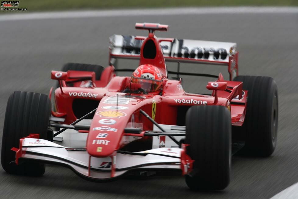 Punkteränge: Schumacher kommt bei 189 von 246 Rennen in den Punkterängen ins Ziel. Das macht 77 Prozent. Hamilton schafft sogar 86 Prozent mit 224 Punkteergebnissen in 261 Rennen.