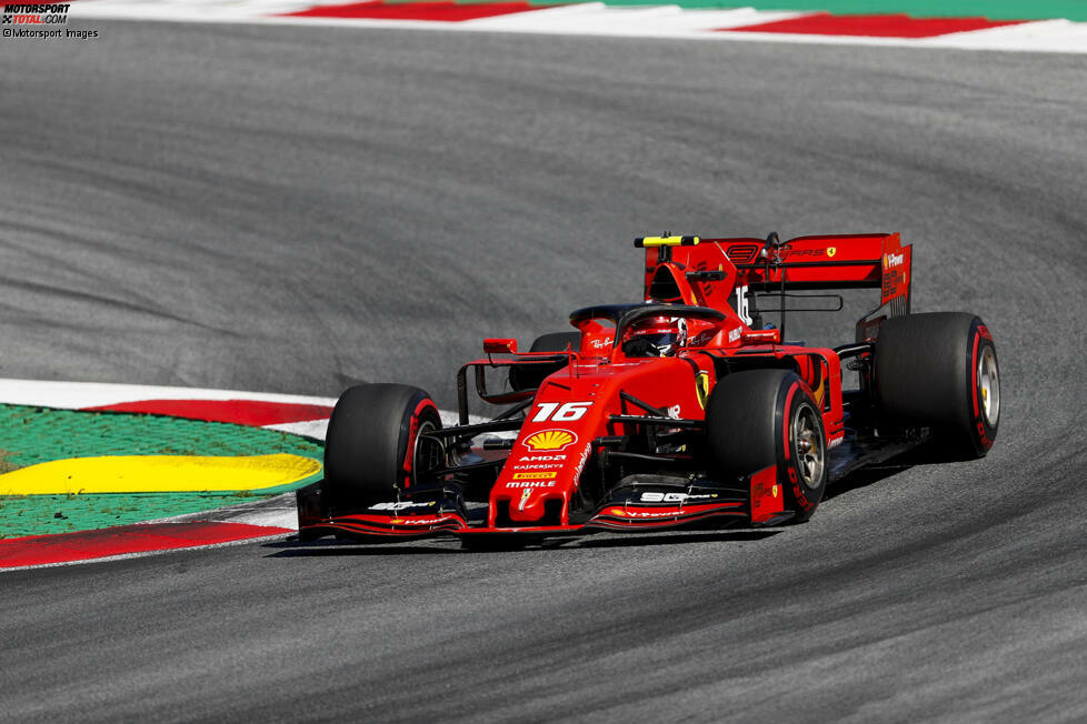 1:03.003 Minuten: Charles Leclerc (Ferrari), Spielberg 2019