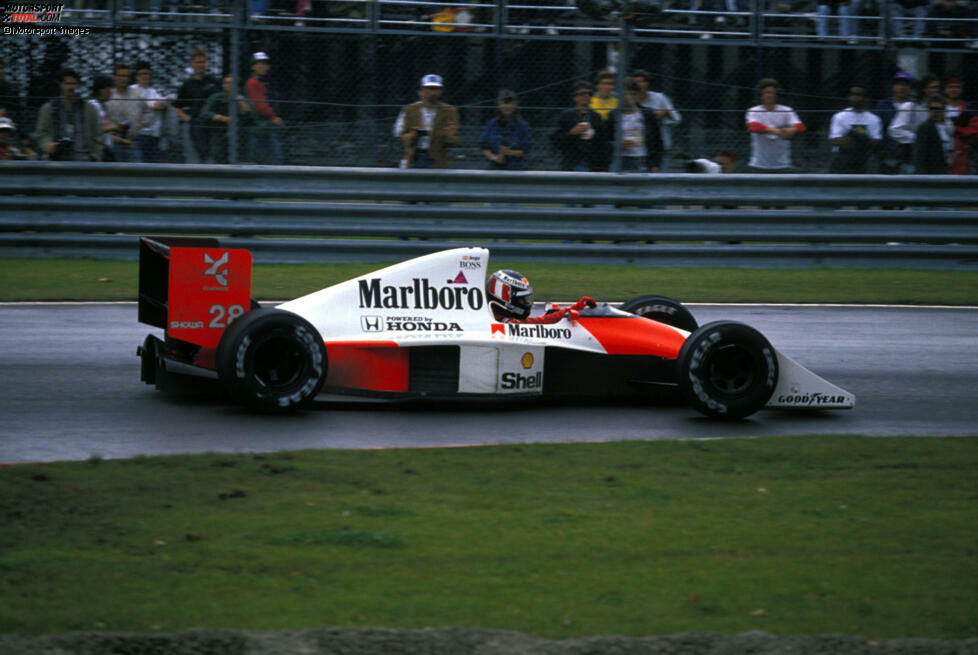 #28: Gerhard Berger (McLaren): Der Stallgefährte holte alleine sechs Siege, nur Berger selbst blieb 1990 ohne Rennerfolg. Immerhin: Zwei zweite Plätze, dazu drei Mal Dritter. Das bedeutete am Ende P4 in der WM, nur einen Punkt hinter Nelson Piquet.