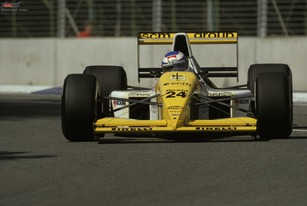 #24: Gianni Morbidelli (Minardi): Zum Saisonende übernahm Morbidelli das Cockpit seines Landsmanns, fiel aber bei beiden Rennen aus.