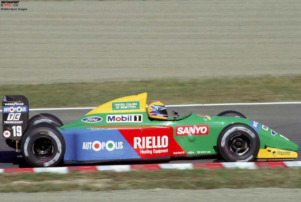 #19: Roberto Moreno (Benetton): Als Ersatzmann von Alessandro Nannini nutzte Moreno seine Chance und erzielte mit P2 bei seinem ersten Benetton-Einsatz 1990 gleich einen Podestplatz.
