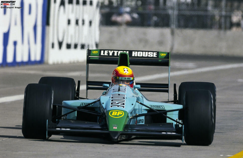 #15: Mauricio Gugelmin (Leyton House): Platz sechs in Belgien bedeutete das einzige zählbare Ergebnis für den Brasilianer im March-Rennstall.