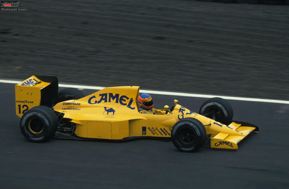 #12: Martin Donnelly (Lotus): Bis zu einem schweren Unfall in Jerez war der Brite mehrfach in die Top 10 gefahren, dann war seine Saison vorzeitig beendet - und auch seine Formel-1-Karriere.