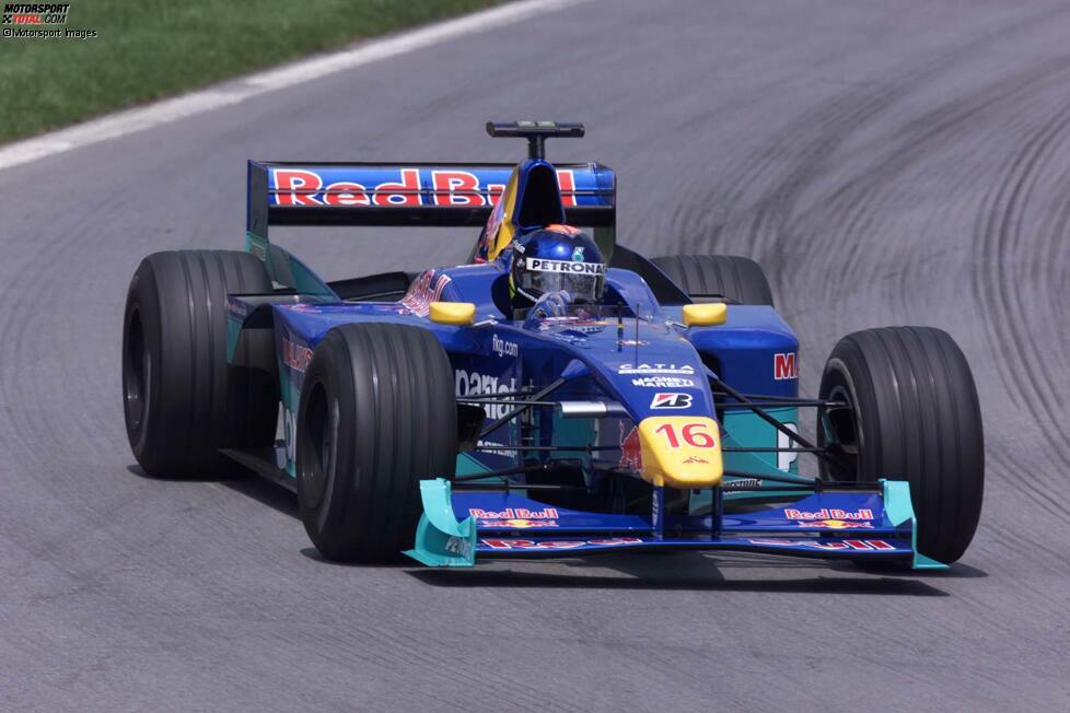 #16: Pedro Diniz (Sauber): Außer Spesen nichts gewesen für den Brasilianer in Sauber-Diensten, der gleich mehrfach knapp an WM-Punkten vorbeischrammt. Zum Beispiel als Siebter beim Europa-Grand-Prix oder als Achter in Imola, Monza und Indianapolis. Danach ist Schluss mit Formel 1 für Diniz.