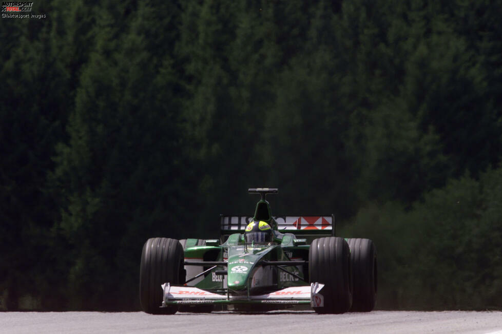 #7: Luciano Burti (Jaguar): Weil Irvine in Österreich aus gesundheitlichen Gründen kurzfristig passen muss, bekommt Luciano Burti seine Formel-1-Chance im Irvine-Auto. Er belegt Rang elf bei seinem einzigen Renneinsatz in diesem Jahr.