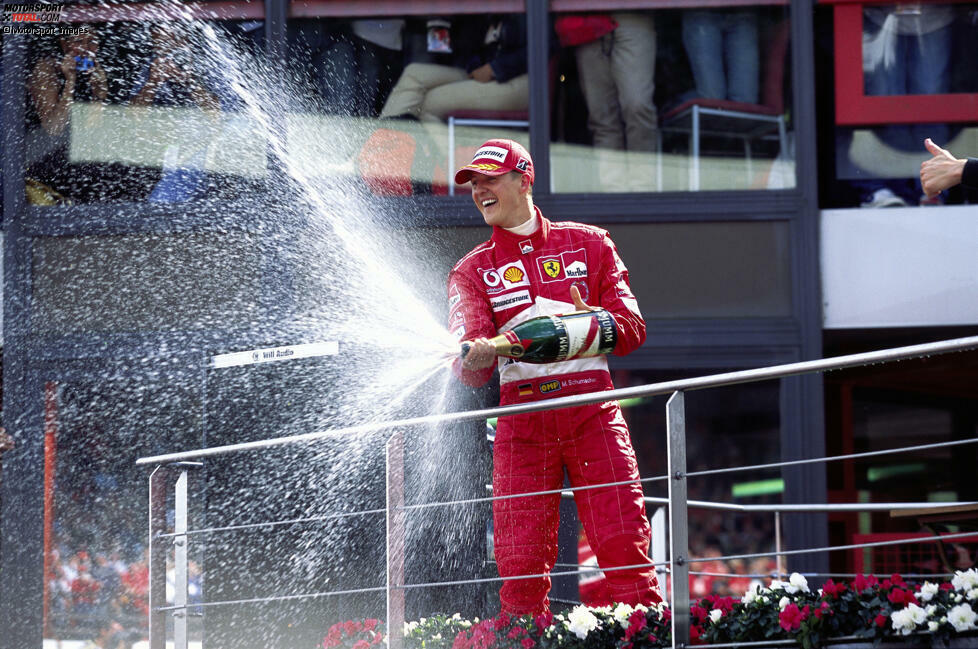 2. Michael Schumacher - 0,114 Sekunden