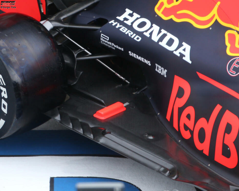 Red Bull RB16: Unterboden